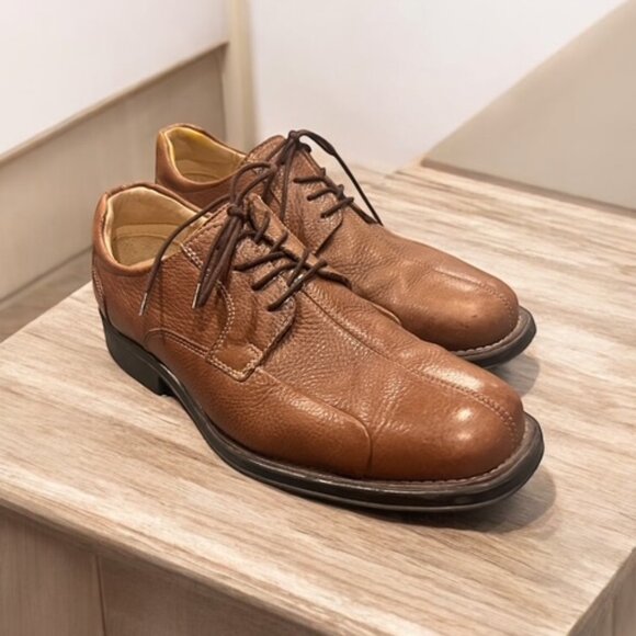 STUDIO BELVEDERE Men's Leather Split Toe Oxfords - Picture 1 of 8